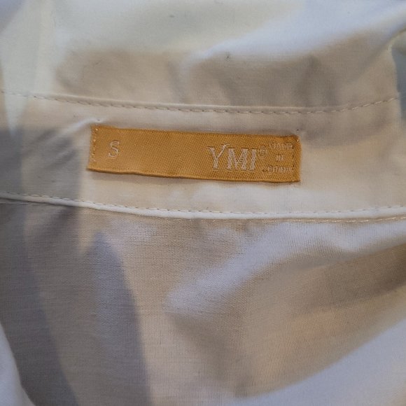 YMI White Collared Blouse - Picture 3 of 8